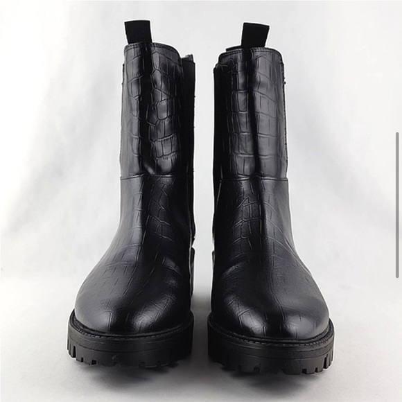 Design lab crocodile boots - Picture 1 of 3